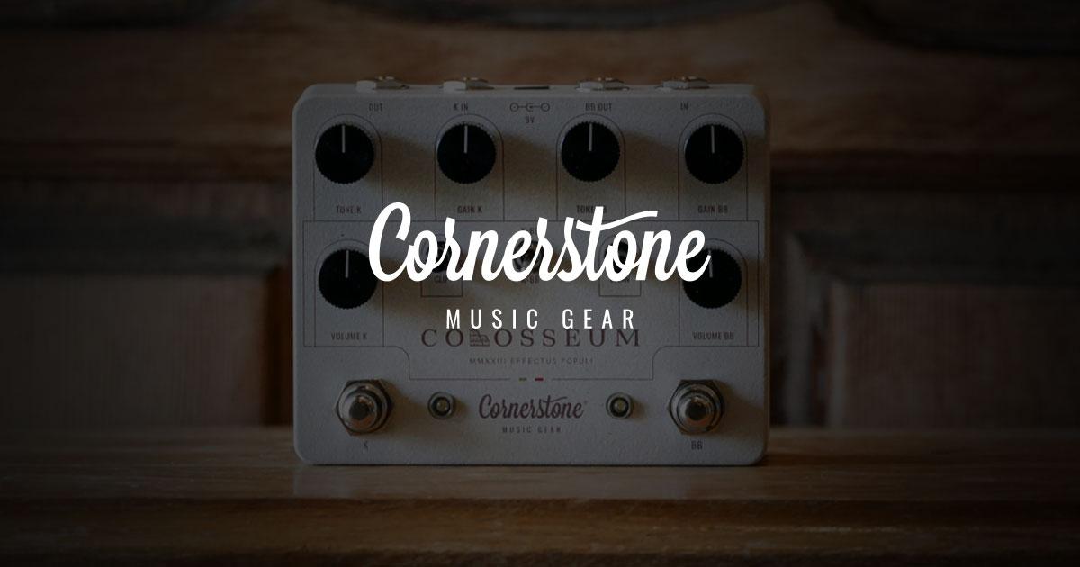 Colosseum Cornerstone - The First Community overdrive pedal